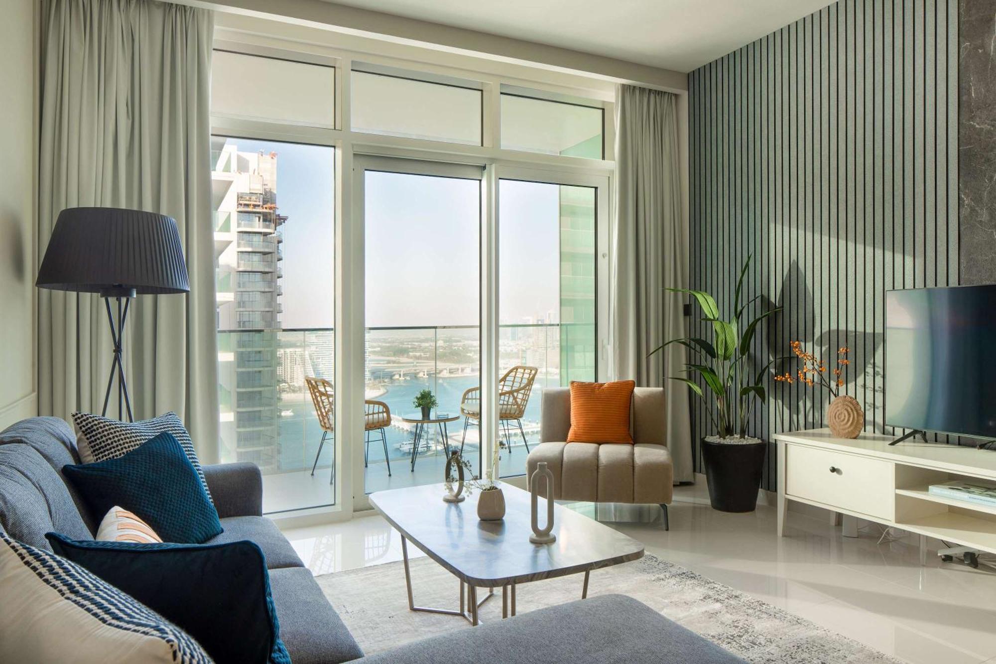 Silkhaus Palm View 1Bdr With Private Beach In Emaar Beachfront Ντουμπάι Εξωτερικό φωτογραφία